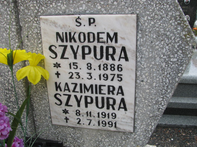 Grób Nikodem Szypura