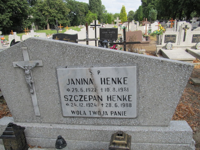 Janina Henke 1927 Inowrocław - Grobonet - Wyszukiwarka osób pochowanych