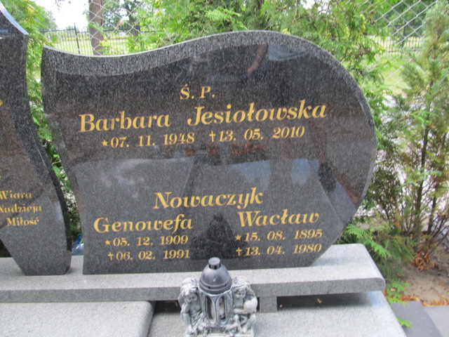 Genowefa Nowaczyk 1909 Inowrocław - Grobonet - Wyszukiwarka osób pochowanych