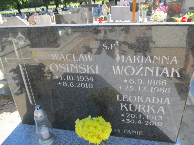 Grób Wacław Osiński