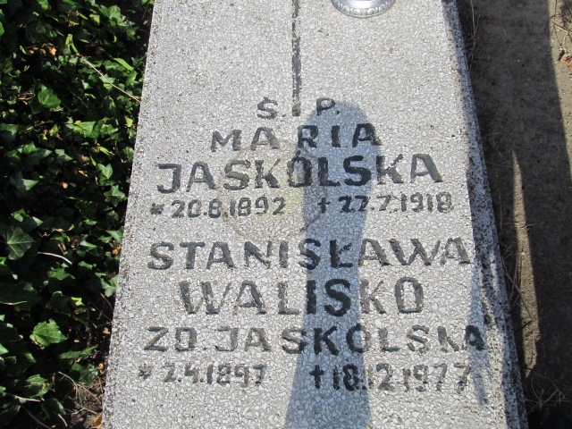 Stanisława Walisko 1897 Inowrocław - Grobonet - Wyszukiwarka osób pochowanych
