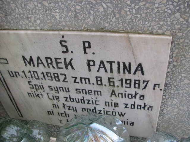 Grób Marek Patina