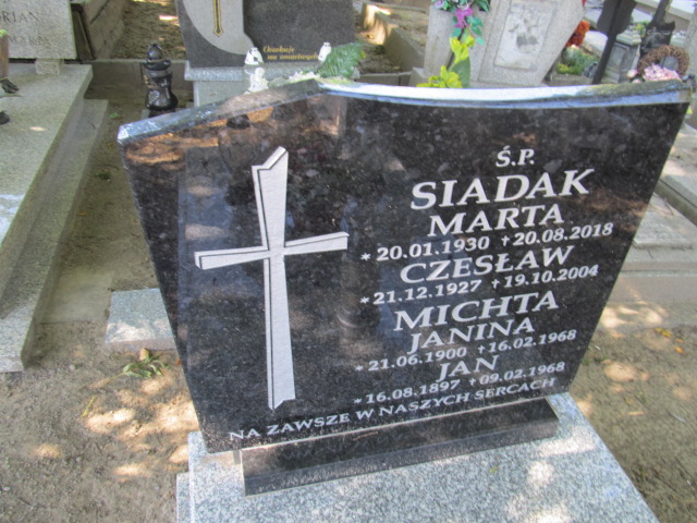 Czesław Siadak 1927 Inowrocław - Grobonet - Wyszukiwarka osób pochowanych