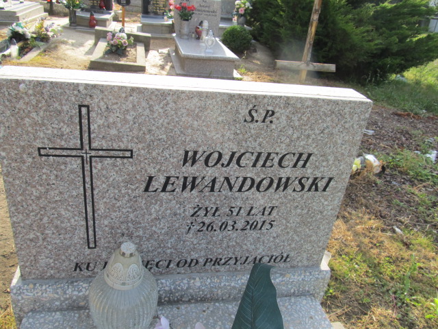 Wojciech Lewandowski 1963 Inowrocław - Grobonet - Wyszukiwarka osób pochowanych