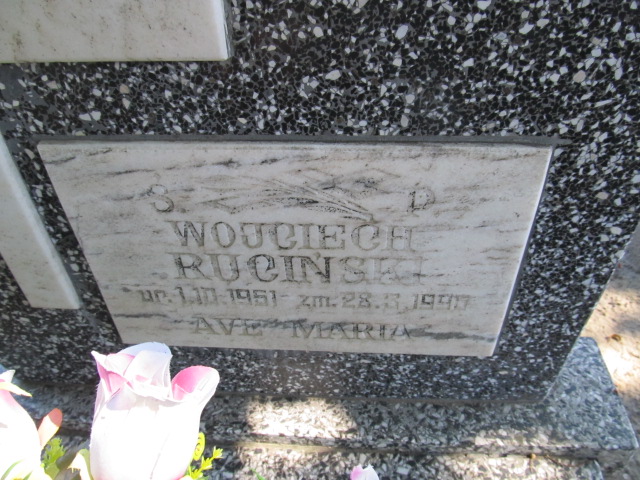Grób Wojciech Ruciński