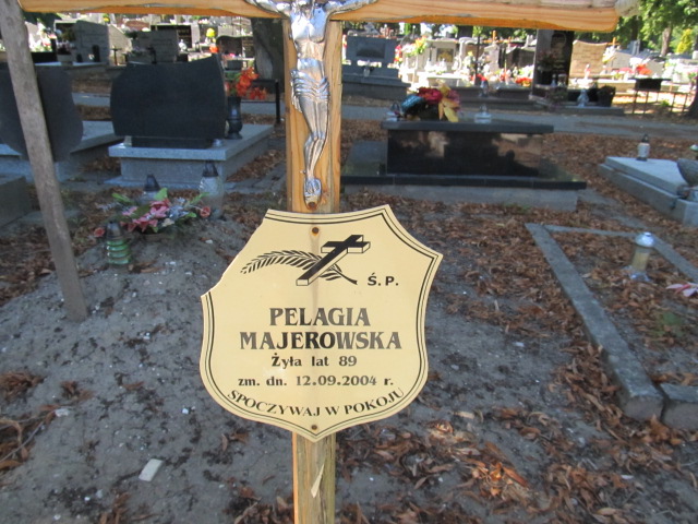 Pelagia Majerowska 1914 Inowrocław - Grobonet - Wyszukiwarka osób pochowanych
