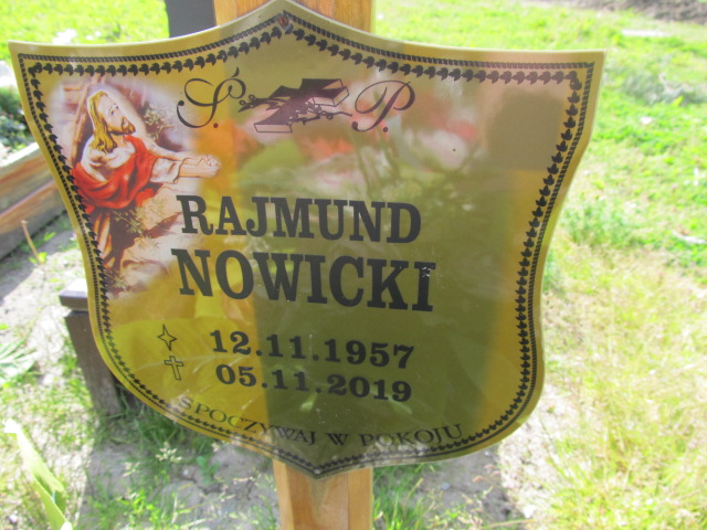 Rajmund Nowicki 1957 Inowrocław - Grobonet - Wyszukiwarka osób pochowanych