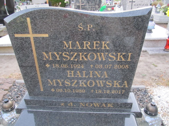 Halina Myszkowska 1939 Inowrocław - Grobonet - Wyszukiwarka osób pochowanych