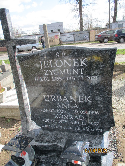 Konrad Urbanek 1928 Inowrocław - Grobonet - Wyszukiwarka osób pochowanych