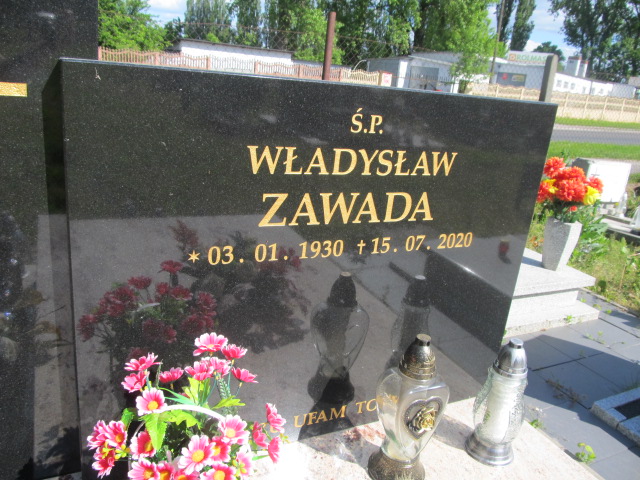 Władysław Zawada 1930 Inowrocław - Grobonet - Wyszukiwarka osób pochowanych