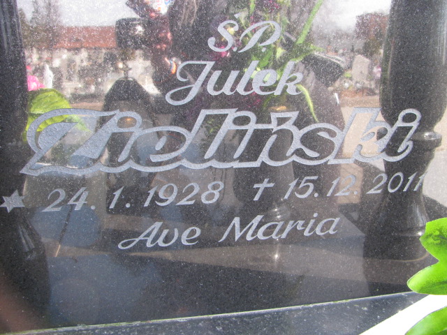 Juliusz Zieliński 1928 Inowrocław - Grobonet - Wyszukiwarka osób pochowanych