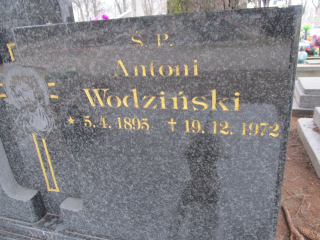Antoni Wodziński 1893 Inowrocław - Grobonet - Wyszukiwarka osób pochowanych