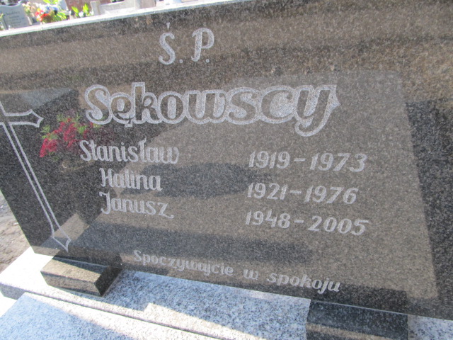 Janusz Sękowski 1948 Inowrocław - Grobonet - Wyszukiwarka osób pochowanych