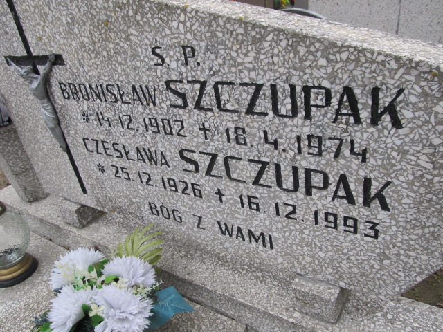 Czesława Szczupak 1926 Inowrocław - Grobonet - Wyszukiwarka osób pochowanych