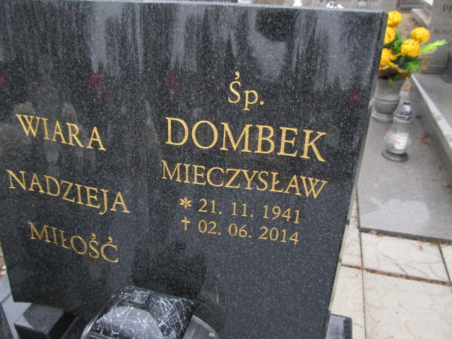 Mieczysław Dombek 1941 Inowrocław Parafialny - Grobonet - Wyszukiwarka osób pochowanych