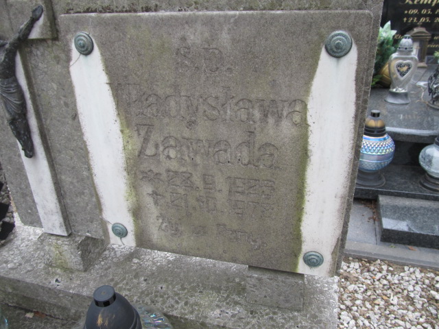 Władysława Zawada 1923 Inowrocław - Grobonet - Wyszukiwarka osób pochowanych