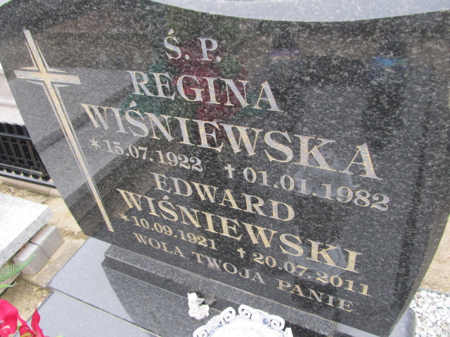 Regina Wiśniewska 1922 Inowrocław - Grobonet - Wyszukiwarka osób pochowanych