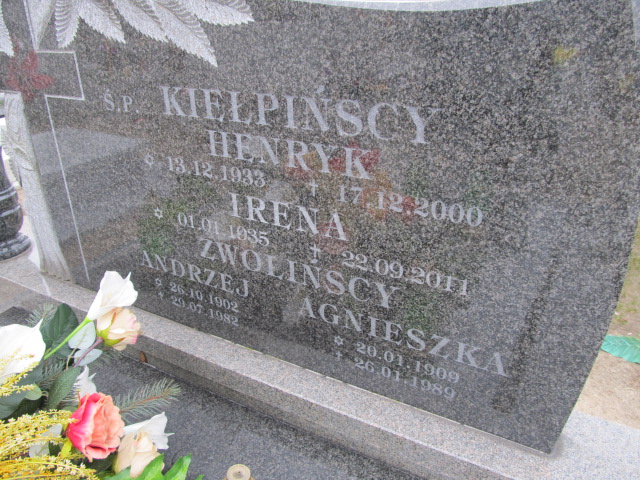 Henryk Kiełpiński  1933 Inowrocław - Grobonet - Wyszukiwarka osób pochowanych