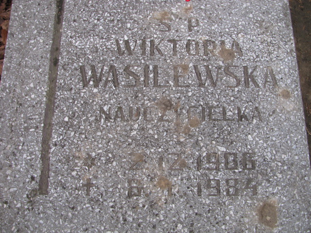 Wiktoria Wasilewska 1906 Inowrocław - Grobonet - Wyszukiwarka osób pochowanych