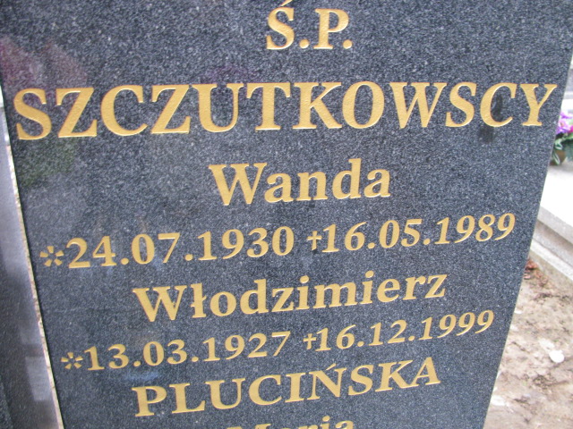 Włodzimierz Szczutkowski 1927 Inowrocław - Grobonet - Wyszukiwarka osób pochowanych