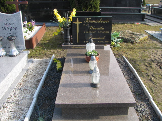 Grób Weronika Kominek